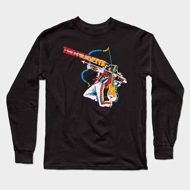 Ted Nugent Long Sleeve T-Shirt by VizRad